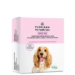 Power Health Fleriana Pet Health Spot Οn Αντιπαρασιτική Αμπούλα Σκύλου 3x5ml