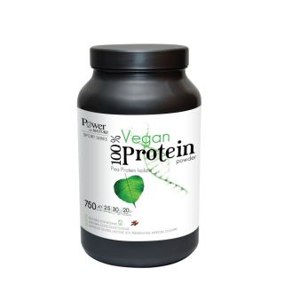 Power Health Sport Series 100% Vegan Πρωτεϊνούχο Ρόφημα με Γεύση Σοκολάτας 750gr