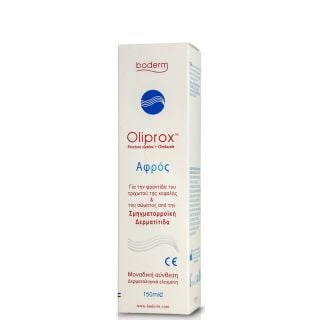 Boderm Oliprox Foam Αφρός Καθαρισμού για Αντιμετώπιση Σμηγματορροϊκής Δερματίδας Σώμα &  Κεφάλι 150ml