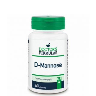 Doctor's Formulas D-Mannose Συμπλήρωμα Διατροφή για το Ουροποιητικό 30κάψουλες