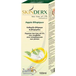 Skinderx Eye Foam 100ml Αφρός Καθαρισμού Βλεφάρων