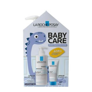 La Roche Posay Promo Lipikar Baume Light AP+M Κρέμα για Ατοπικό Έκζεμα - Κνησμό 400ml & Δώρο Lipikar Syndet AP+ Κρέμα Καθαρισμού Σώματος για Ατοπικό Δέρμα 100ml