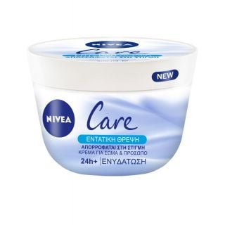 Nivea Care Intensive Nourishment 400ml Θρεπτική Κρέμα Προσώπου & Σώματος