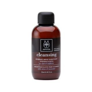 Apivita Cleansing Κρεμώδης Αφρός Καθαρισμού με Ελιά & Λεβάντα