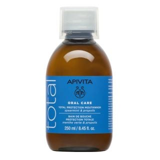 Apivita Total Dental Care Στοματικό Διάλυμα με Δυόσμο & Πρόπολη 250ml