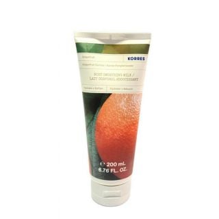 Korres Grapefruit Body Smoothing Milk 200ml Ενυδατικό Γαλάκτωμα Σώματος με Γκρεϊπφρουτ