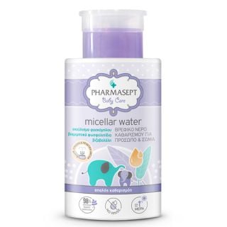 Pharmasept Baby Care Micellar Water 300ml Βρεφικό Νερό Καθαρισμού για Πρόσωπο & Σώμα