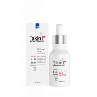 Intermed The Skin Pharmacist Αge Active HA Serum 30ml Ορός Εντατικής Ενυδάτωσης & Ανάπλασης