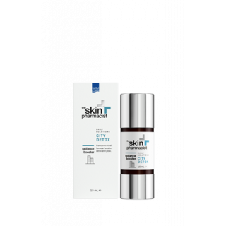 Intermed The Skin Pharmacist CITY DETOX Radiance Booster 15ml Εξαιρετικά Συμπυκνωμένη Φόρμουλα για Αποτοξίνωση & Λάμψη