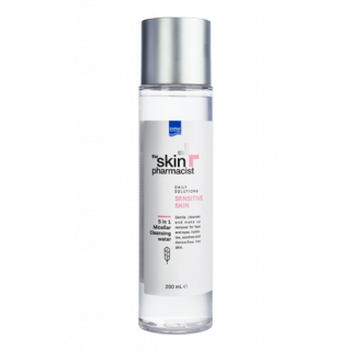 Intermed Skin Pharmacist 5 in 1 Micellar Cleansing Water 200ml Απαλό Νερό Καθαρισμού με Μικκύλια