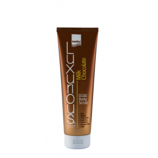 Intermed Luxurious Natural Exfoliating Body Scrub Milk Chocolate 280ml Απολεπιστικό Σώματος με Σοκολάτα