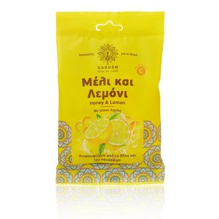 Garden Καραμέλες για το Λαιμό Μέλι & Λεμόνι 60gr