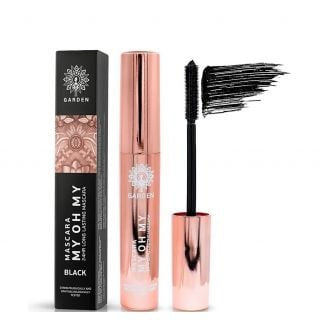 Garden My Oh My Mascara 5ml Μαύρη Μάσκαρα Μακράς Διαρκείας για Όγκο με Βουρτσάκι Σιλικόνης