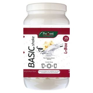 Prevent Basic SHAKE Long Box Βανίλια 581gr Πρωτεϊνούχο Ρόφημα