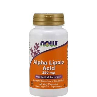 Now Foods Alpha Lipoic Acid 250mg 60φυτ.κάψουλες