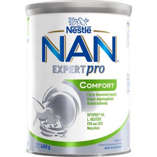 Nestle Nan Expert Pro Comfort Γάλα σε Σκόνη για τη Δυσκοιλιότητα 400gr 0m+