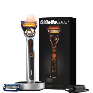 Gillette Labs Heated Razor 1τεμ Επαναφορτιζόμενη Θερμαινόμενη Ξυριστική Μηχανή 5 Λεπίδων
