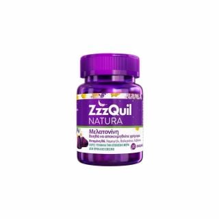 ZzzQuil Natura Συμπλήρωμα Διατροφής με Μελατονίνη 30 Zελεδάκια