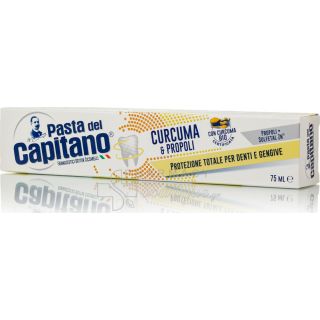 Pasta del Capitano Turmeric & Propolis 75ml Οδοντόκρεμα με Κουρκουμά & Πρόπολη