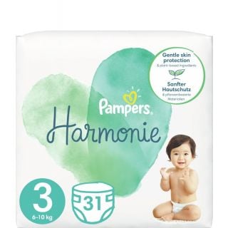 Pampers Harmonie Πάνες Νo3 6-10kg 31τεμάχια