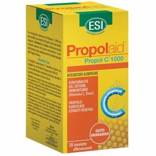 Esi PropolAid Propol C 1000mg 20 Αναβράζοντα Δισκία για τη Φυσιολογική Λειτουργία του Ανοσοποιητικού Συστήματος