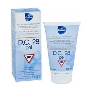 Cosval P.C. 28 gel 125ml Φυτικό gel με Άρνικα, Σημύδα, Perma Canaliculus, Αρπαγόφυτο και Αιθέρια Έλαια