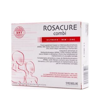 Synchroline Rosacure Combi 30κάψουλες για Διατήρηση Φυσιολογικής Κατάστασης Δέρματος 
