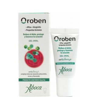 Aboca Oroben Στοματική Γέλη 15ml Προστασία & Ανακούφιση από Άφθες, Φλεγμονές & Στοματίτιδα