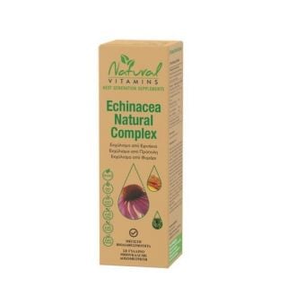 Natural Vitamins Εκχύλισμα Από Εχινάκεια, Πρόπολη & Θυμάρι 50ml