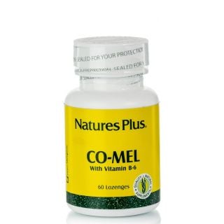 Nature's Plus Co-Mel 3mg Μελατονίνη με Βιταμίνη B6 500mcg 60παστίλιες