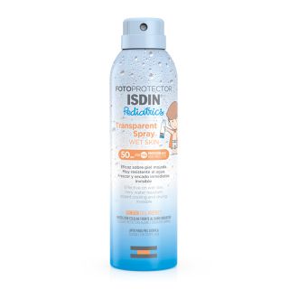 Isdin Fotoprotector Pediatrics Transparent Spray Wet Skin Παιδικό Αντηλιακό Σώματος SPF50 250ml