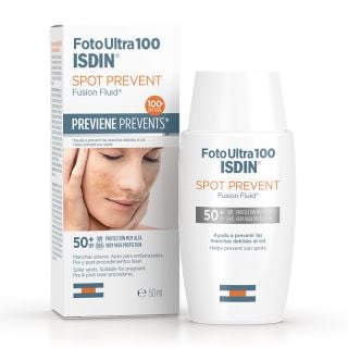 Isdin Foto Ultra 100 Spot Prevent Fusion Fluid Αντηλιακό Προσώπου SPF 50+