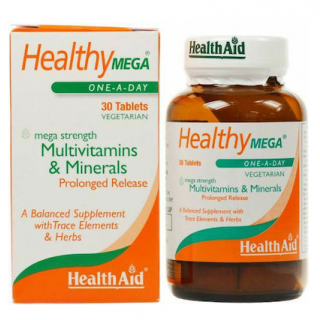 Health Aid Mega Multivitamins and Minerals 30 Tabs Πολυβιταμίνη - Μέταλλα