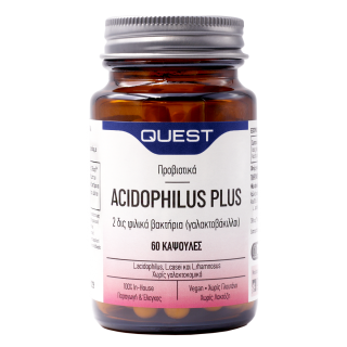 Quest Acidophilus Plus 60 Caps Προβιοτικό