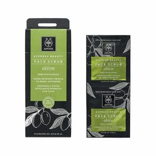 Apivita Express Beauty Face Scrub Olive 2 x 8ml