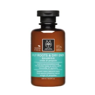 Apivita Oily Roots & Dry Ends Shampoo 250ml