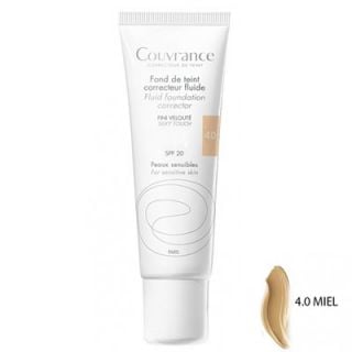 Avene Couvrance Fond de Teint Correcteur Fluide SPF20 30ml 4.0 Miel