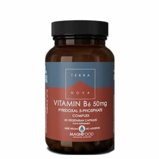 Terranova Vitamin B6 50mg 50 Caps