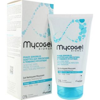 Biorga Mycogel Gel Nettoyant Moussant 150ml Καθαριστικό Αντισηπτικό Ζελ Προσώπου - Σώματος