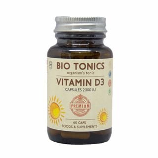 Bio Tonics Vitamin D3 2000IU 60 Caps