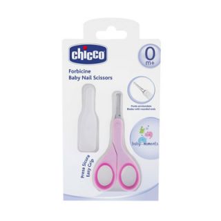 Chicco Baby Nail Scissors Pink