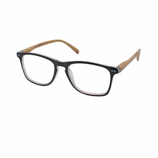 EyeLead +0.75 Γυαλιά Πρεσβυωπίας Μαύρο Με Ξύλινο Βραχίoνα (E211)