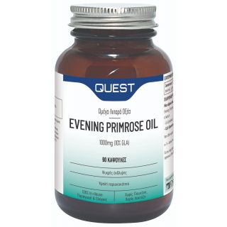 Quest Evening Primrose Oil 1000mg 90 Caps Λιπαρά Οξέα