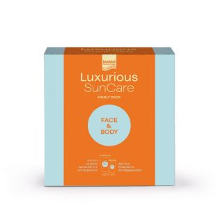 InterMed Luxurious Suncare Family Pack - Αντηλιακή Κρέμα Προσώπου SPF50 75ml & Αντηλιακή Κρέμα Σώματος SPF30 200ml
