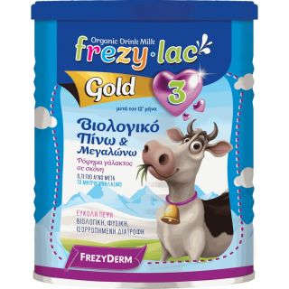 Frezyderm Frezylac Gold 3 Βιολογικό Αγελαδινό Γάλα 900gr