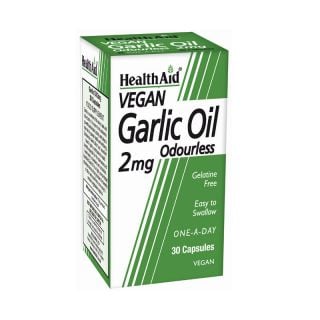 Health Aid Garlic Oil 2mg 30 Caps Έλαιο Σκόρδου