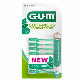 Gum Soft Picks Comfort Flex Mint 670