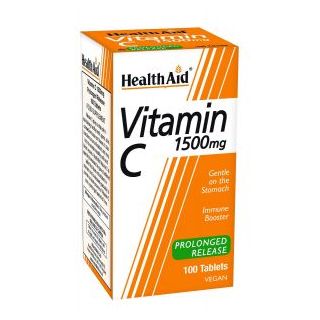 Health Aid Vitamin C 1500mg Prolonged Release 100 Tabs Βραδείας Αποδέσμευσης
