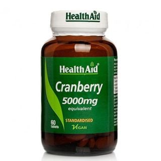 Health Aid Cranberry 5000mg 60 Tabs