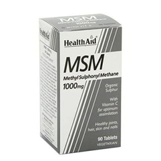 Health Aid MSM MethylSulphonylMethane 90 Vetabs